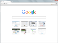 Google Chrome's 'New Tab' page